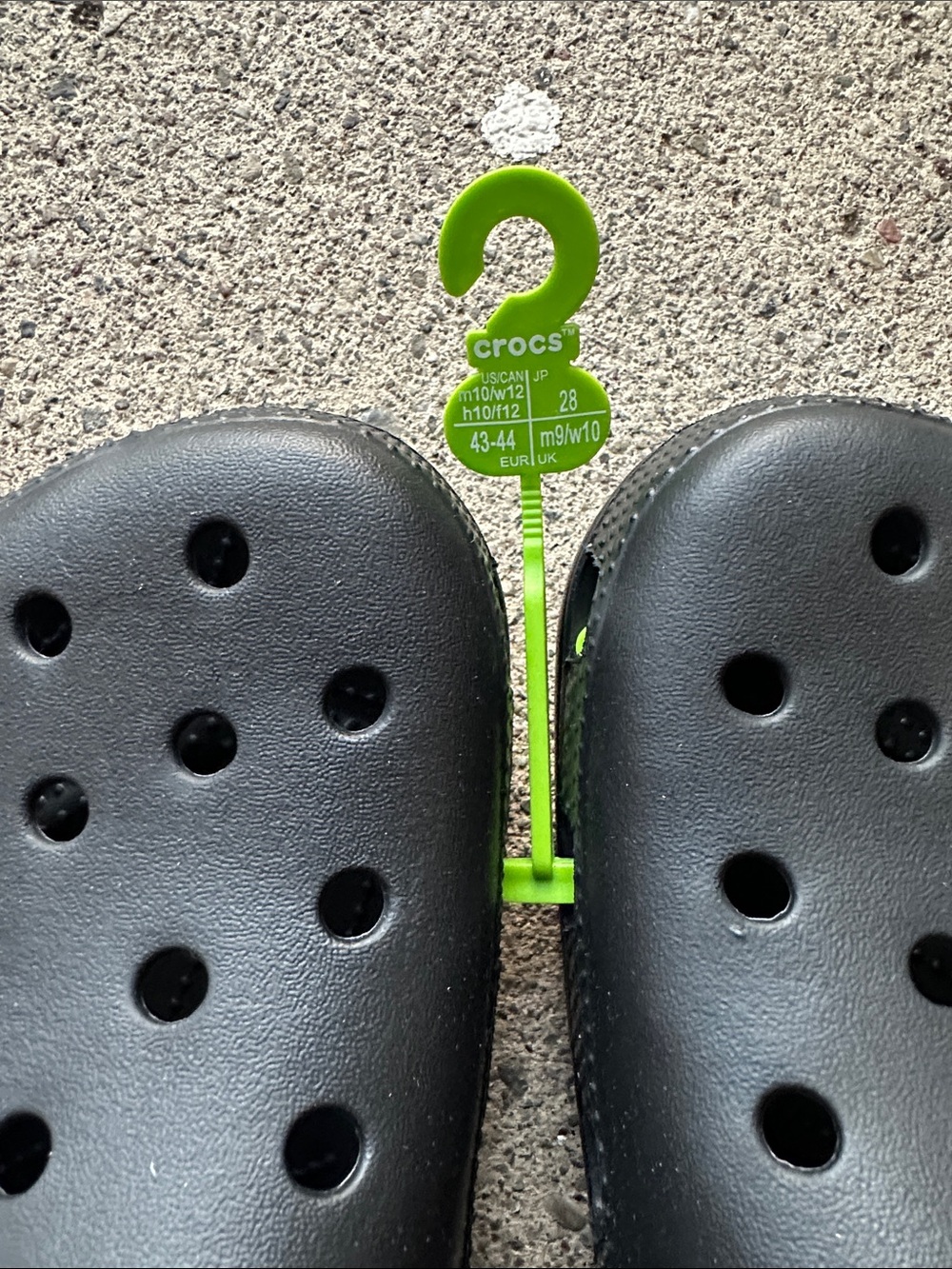 New adult Crocs black Classic Clogs - Black - Picture 2 of 5